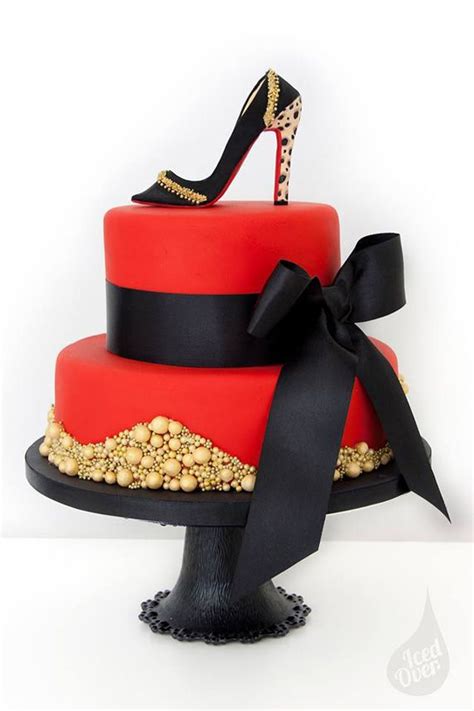 15 Louboutin shoe cake ideas .